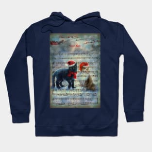 Jingle Bells Christmas Kitties Hoodie